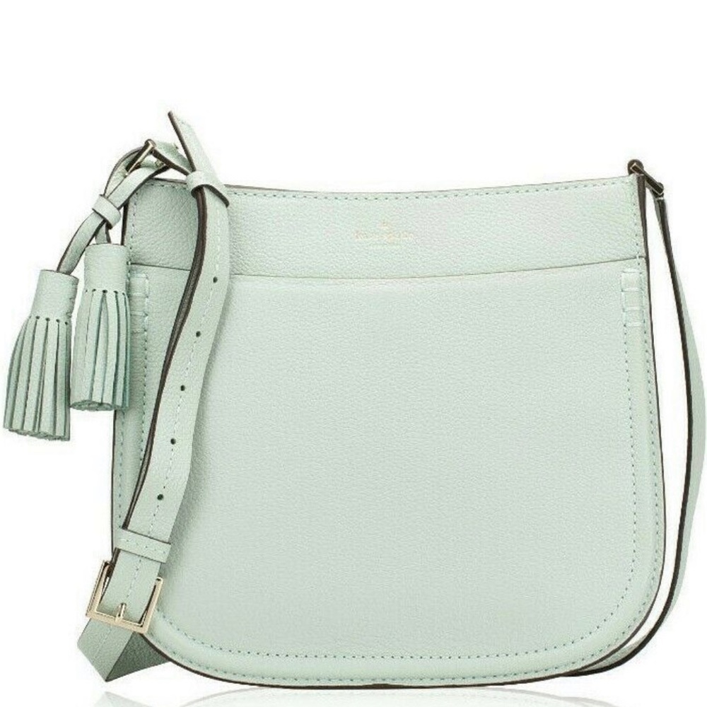 💕 NWT! Kate Spade Mint Hemsley Crossbody Bag - Picture 3 of 7